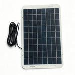 IP68 Vandtæt 15W 18V Solpanel Dobbeltventilator Udluftningssystem til Dyrehus med DC5521-stik