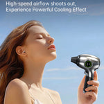D21S Wireless Handheld Dust Blower 125000RPM Brushless Motor 200G Max Air Flow Duster with LED Display