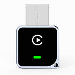 CM102 Wireless CarPlay Adapter Android Auto Converter 2-in-1 WiFi 6 Bluetooth-compatible 5.3 USB Adapter for Car