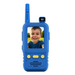 S2 2 stk. / sæt 2,0 tommer IPS-skærm Børne-video-walkie-talkie med 180 graders roterende kamera og stemmeforvrænger til børn