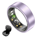 R88 Smart Ring Sleep Heart Rate Blood Oxygen Monitor Fitness Tracker with Charging Case