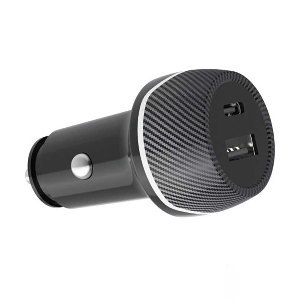T05 USB-A + Type-C Car Charger Bluetooth-compatible Tracking Anti-Lost Device for Smartphone