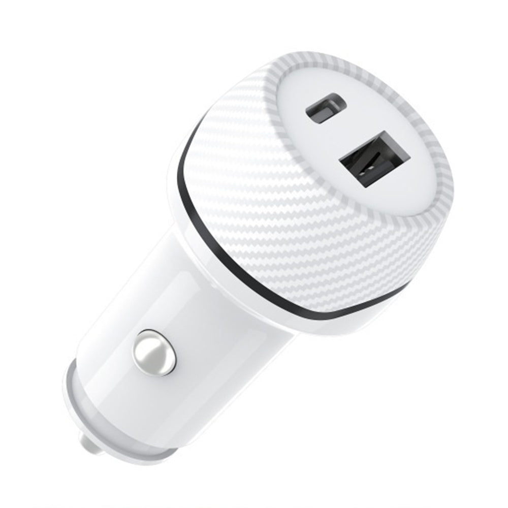 T05 USB-A + Type-C Car Charger Bluetooth-compatible Tracking Anti-Lost Device for Smartphone