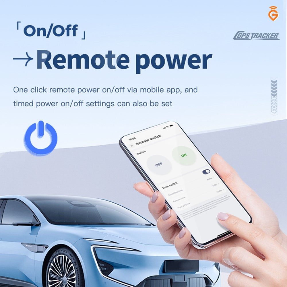 Q10 4G LTE GPS Tracker 5500mAh Battery Magnetic Real-Time BDS Vehicle Tracking Device