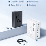 Q10 4G LTE GPS Tracker 5500mAh Battery Magnetic Real-Time BDS Vehicle Tracking Device