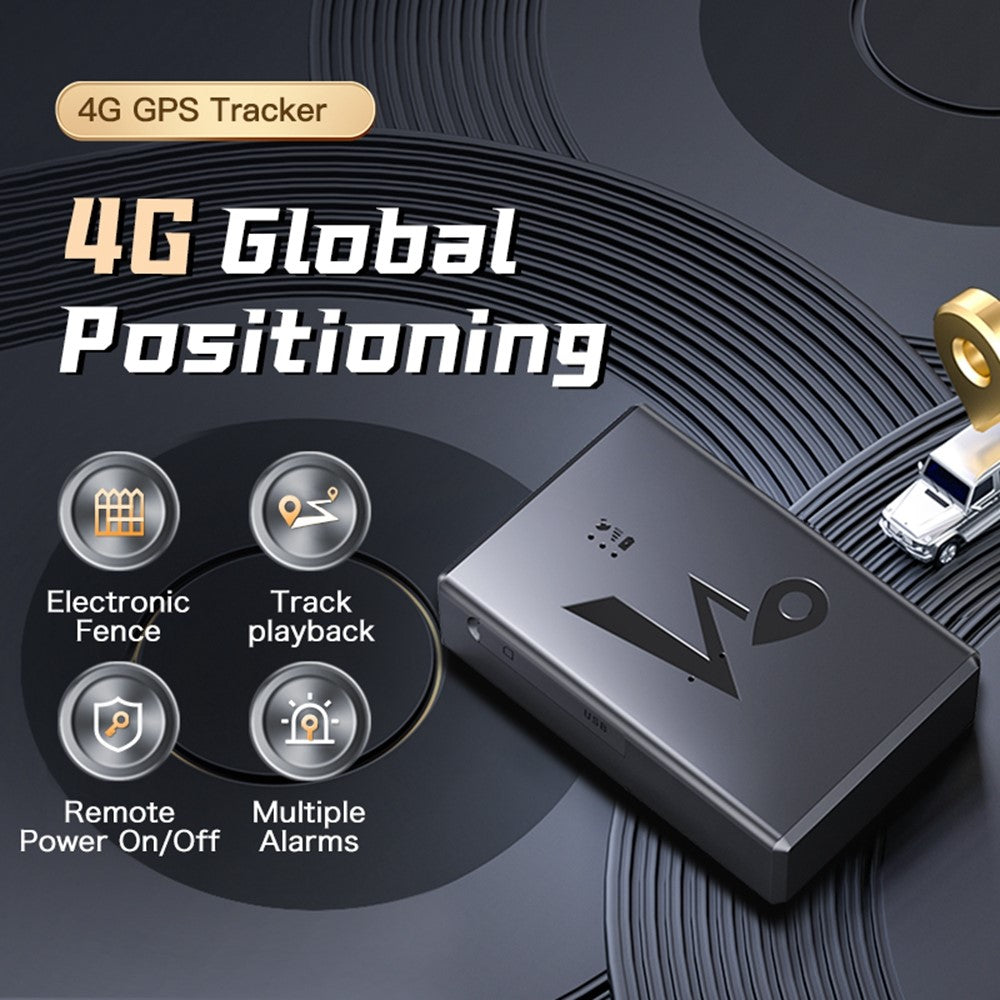 Q10 4G LTE GPS Tracker 5500mAh Battery Magnetic Real-Time BDS Vehicle Tracking Device