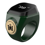 20mm Tasbih Zikr Smart Ring Bluetooth-compatible Digital Counter with Azan Alarm Prayer Reminder