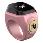 20mm Tasbih Zikr Smart Ring Bluetooth-compatible Digital Counter with Azan Alarm Prayer Reminder