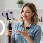 ACEFAST R6 Dual Wireless Lavalier Microphone AI Noise Reduction 360° Pickup 25ms Low Latency