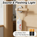 130dB Door Window Alarm Dual Mode Sound Light Flashing with Remote Control for Home Hotel