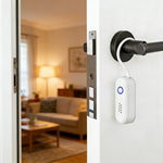 130dB Door Window Alarm Dual Mode Sound Light Flashing with Remote Control for Home Hotel