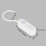130dB Door Window Alarm Dual Mode Sound Light Flashing with Remote Control for Home Hotel