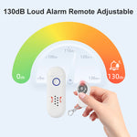 130dB Door Window Alarm Dual Mode Sound Light Flashing with Remote Control for Home Hotel