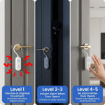130dB Door Window Alarm Dual Mode Sound Light Flashing with Remote Control for Home Hotel
