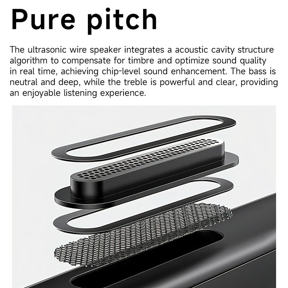 GM6 Bluetooth-compatible Music Smart Glasses with 2MP Camera Video Recording AI Translation