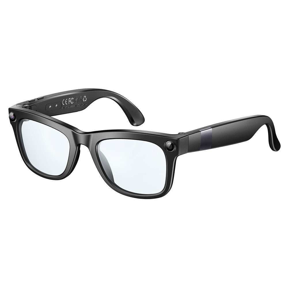 GM6 Bluetooth-compatible Music Smart Glasses with 2MP Camera Video Recording AI Translation