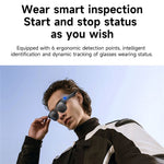 L801 Smart Glasses 8MP Camera 1080P Video AI Translation Bluetooth Calling Eyeglasses (APP: Genimiro)