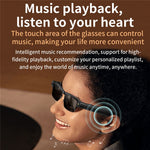 L802 8MP Camera Smart Glasses AI Real-time Translation Video Recording Bluetooth-compatible Calling (APP: Genimiro)