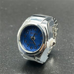 BOZHI J-131 Fashion Mini Digital Pointer Ring Quartz Watch with Adjustable Metal Strap