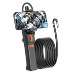 Z01 USB Endoscope with 1.5m Cable 6.5mm Single Lens Dual Direction Borescope Camera for iOS Android Automotive Plumbing Pipe Detection