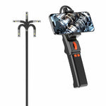 Z01 USB Endoscope with 1.5m Cable 6.5mm Single Lens Dual Direction Borescope Camera for iOS Android Automotive Plumbing Pipe Detection