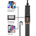 Z01 USB Endoscope with 1.5m Cable 6.5mm Single Lens Dual Direction Borescope Camera for iOS Android Automotive Plumbing Pipe Detection