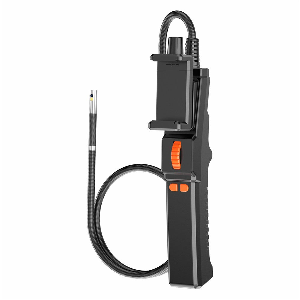 Z01 USB Endoscope with 1.5m Cable 6.5mm Single Lens Dual Direction Borescope Camera for iOS Android Automotive Plumbing Pipe Detection