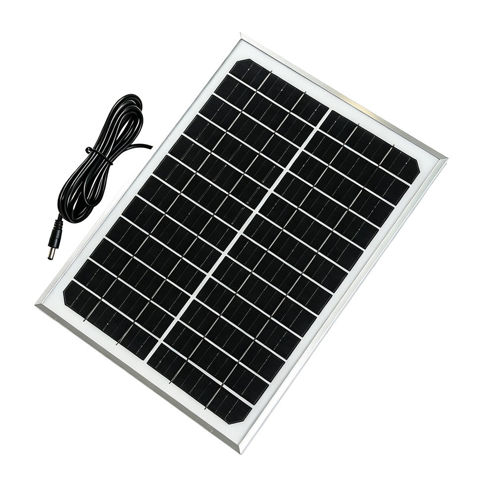 10W 12V Solar Panel Dual 120mm Exhaust Fan for Chicken Cat Pet Coop Cooling Air Circulation
