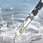 Z02 Borescope with 1.5m Cable 6.5mm Single Lens Industrial Endoscope 5 Inch HD 1080P 360 Degree Bidirectional Rotation for Pipe Inspection