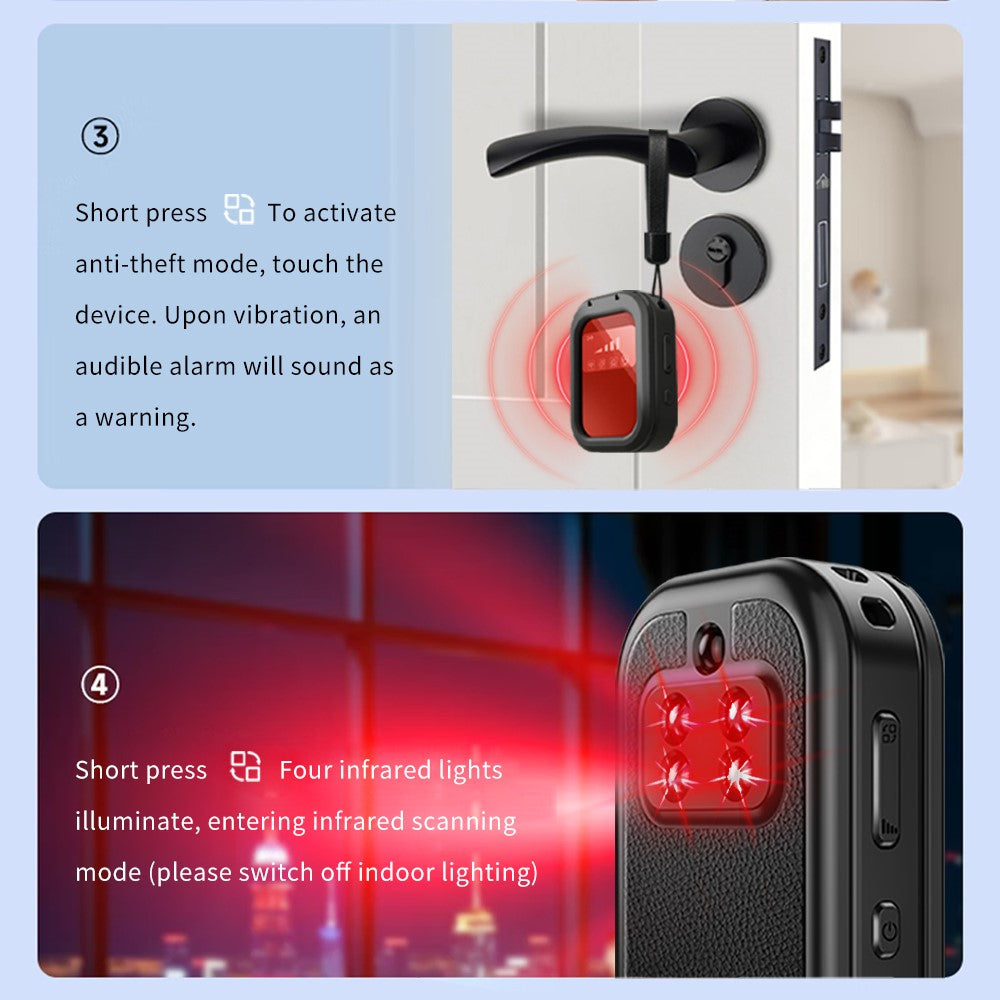 T05 Infrared Camera Detector 300mAh USB Type-C OLED Display Signal Scanner