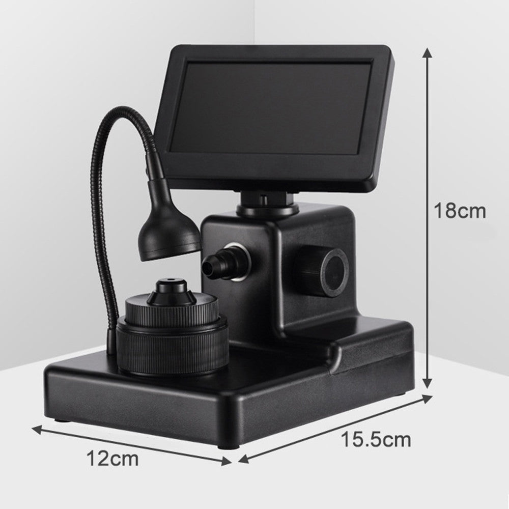 DM10 Pro 1000X Digital Microscope 4.3 inch Screen Diamond Inspection Detector for Jewelry Testing