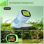 XV80 2.0 inch Digital Microscope Telescope 1000x Zoom Photo Video Device for Kids