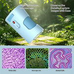 XV80 2.0 inch Digital Microscope Telescope 1000x Zoom Photo Video Device for Kids