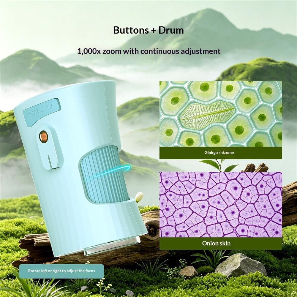 XV80 2.0 inch Digital Microscope Telescope 1000x Zoom Photo Video Device for Kids