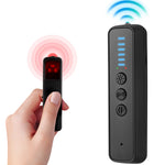 4 in 1 Wireless Signal Detector RF 100MHz-8GHz GPS Anti Spy Camera Bug Detector for Hotel Office
