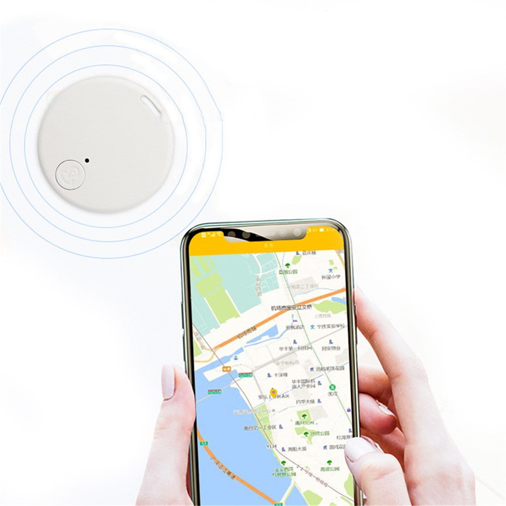 Y-02 Portable Bluetooth-compatible 5.0 Smart Tag Anti-Lost Tracker Wireless Key Tracker Round Finder