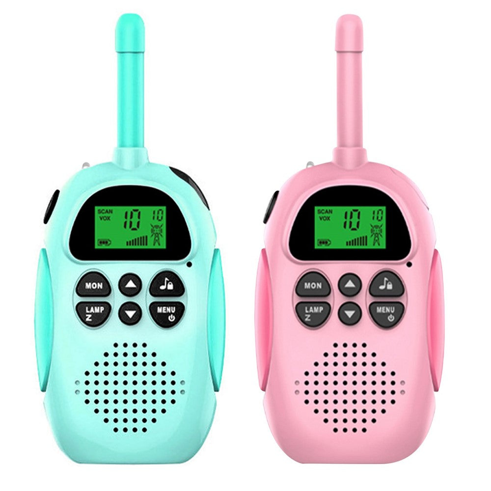 D01 Smart trådløs 3 km langdistance walkie-talkie stemmeintercom interaktivt legetøj til forældre og børn