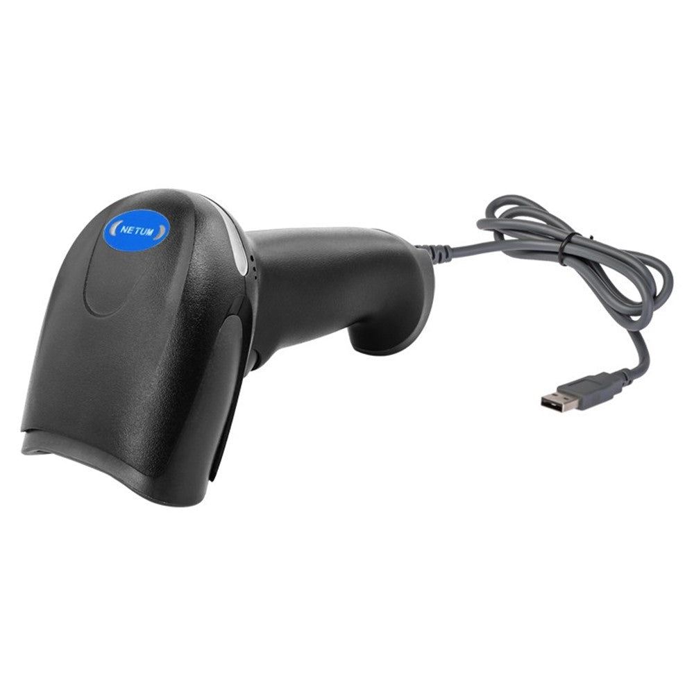 NETUM F19 Wired 2D Bar Code Scanner USB Cable Handheld Scanner Reader for Supermarkets Bookstores