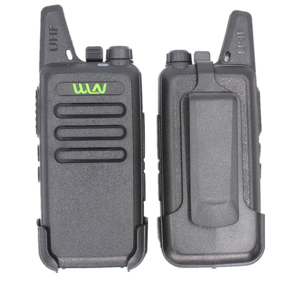 WLN KD-C1 2 stk./sæt Mini Walkie-Talkie Bærbar Trådløs To-vejs Radio til Restaurant/Byggeplads/Hotel