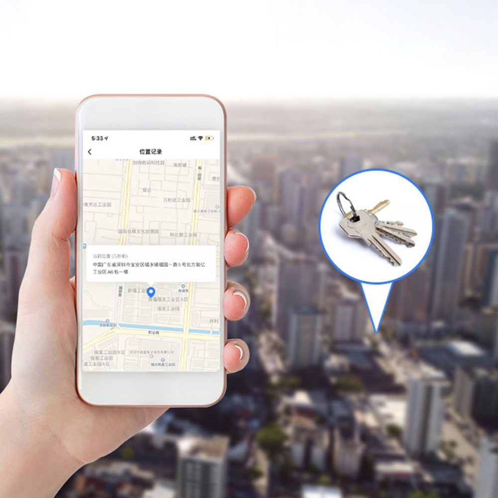 B600 Bluetooth-compatible Key Finder Key Locator Device with App Anti-Lost Keychain Tracker Device for Phone Bag Remote Controller Wallet