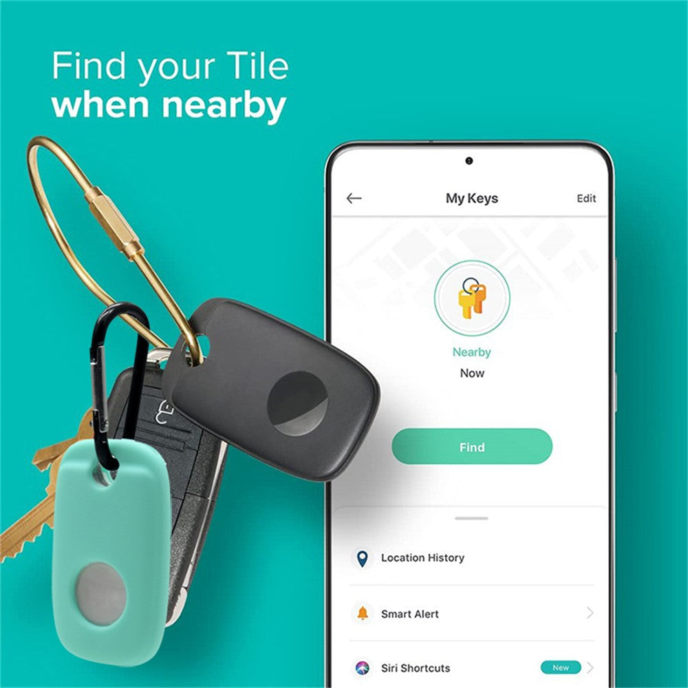 For Tile Mate Pro (2022) Bluetooth-compatible Tracker Anti-scratch Silicone Case Accessory Protective Cover Sleeve