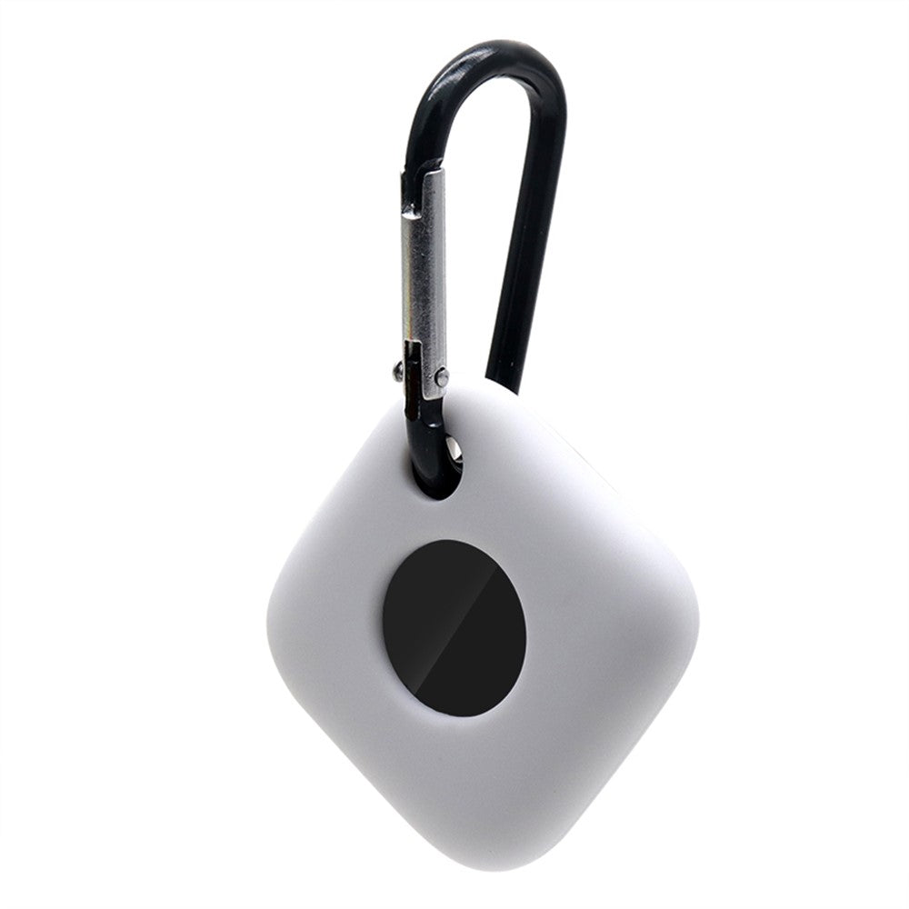 For Tile Mate (2022) Bluetooth-compatible Tracker Protective Cover Sleeve Anti-scratch Silicone Case with Anti-lost Buckle