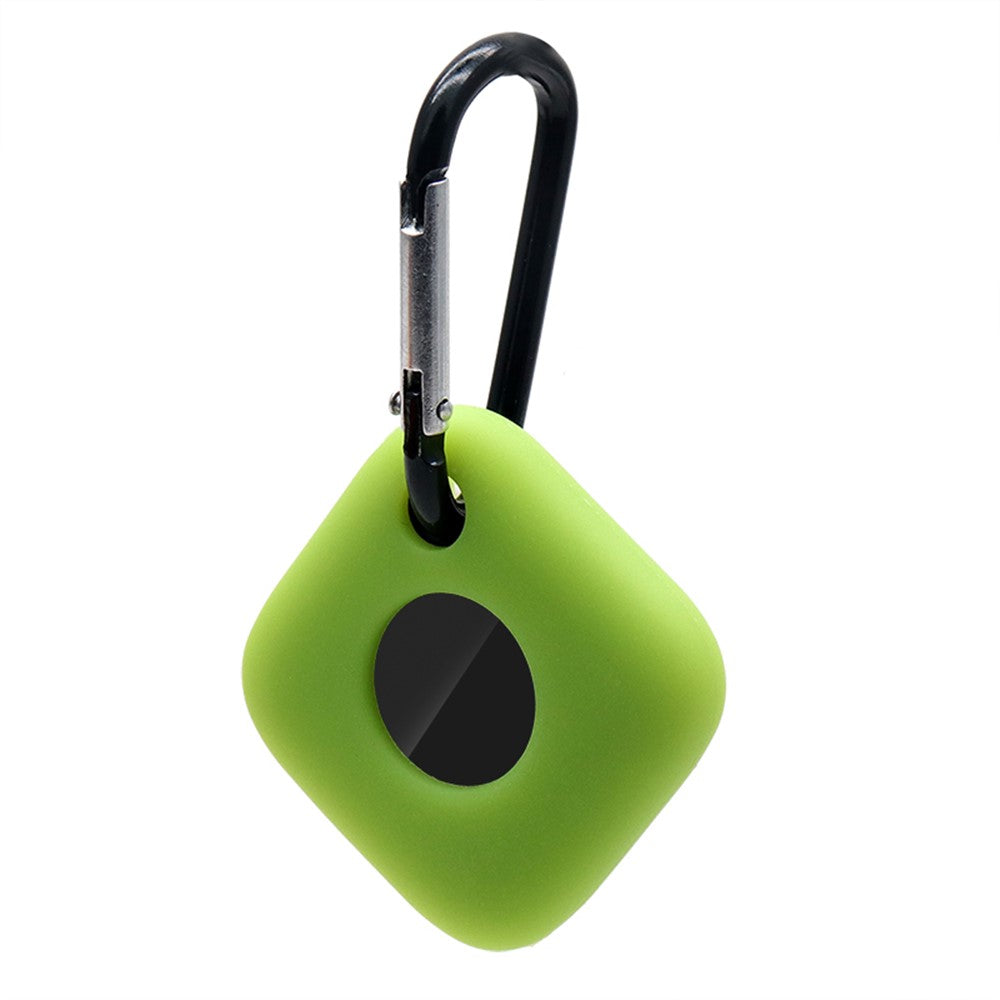 For Tile Mate (2022) Bluetooth-compatible Tracker Protective Cover Sleeve Anti-scratch Silicone Case with Anti-lost Buckle