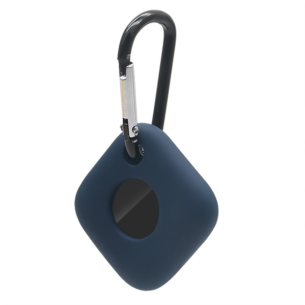 For Tile Mate (2022) Bluetooth-compatible Tracker Protective Cover Sleeve Anti-scratch Silicone Case with Anti-lost Buckle