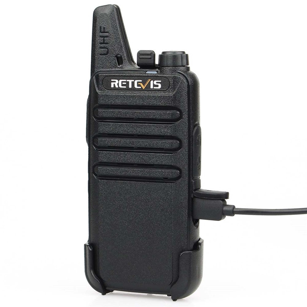 RETEVIS RT622 Minisæt med to licensfrie PMR Walkie-Talkies (til europæisk frekvens)