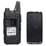 RETEVIS RT622 1 par mini-tvåvägs licensfria PMR-radioer walkie-talkies (för europeisk frekvens)