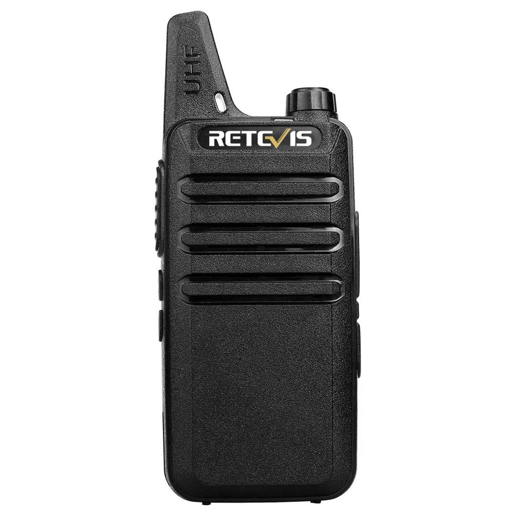 RETEVIS RT622 1 par mini-tvåvägs licensfria PMR-radioer walkie-talkies (för europeisk frekvens)