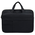 QY-C015 15.6 inch Laptop Bag for Huawei Xiaomi MacBook Multifunction Simple Style Notebook Computer Sleeve with Hiding Handle Strap