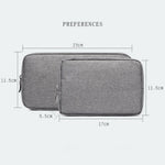 ZZRS Digital Opbevaringstaske Powerbank Datakabel Oplader Elektronik Tilbehør Bærbar Pung (Størrelse: S)