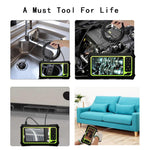 B315 2m Cable 4.3 Inch Screen Industrial Endoscope 8mm Lens 8 LEDs Waterproof Car Inspection Borescope